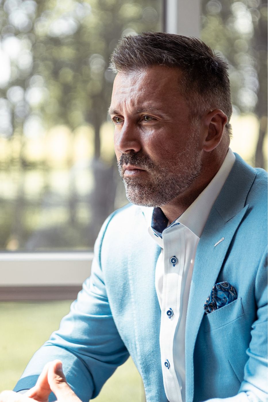 Editorial portrait — Sonder Advisory client brand photography